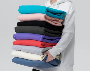 Stockpapa เสื้อฮู้ดผู้ชาย 8 สี Branded Overruns
