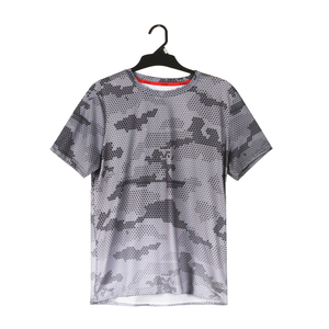 Stockpapa Men's Allover Two-one Camo Print Very Cool High Quitdry Active Tee เครื่องแต่งกายขายส่ง