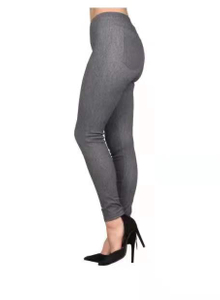 Made in China เลกกิ้งรัดรูปสำหรับผู้หญิงคุณภาพสูงกางเกงทรงเข้ารูปกางเกงยีนส์สกินนี่