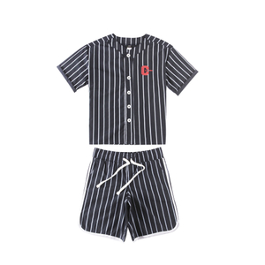 Stockpapa Juinor Kids 2 ชิ้น ชุดลายทาง 